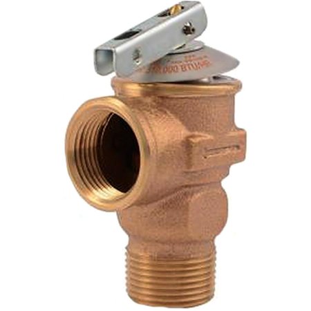 RELIANCE Reliance 20166-0030 0.75 in. Bronze Pressure Relief Valve 20166-0030